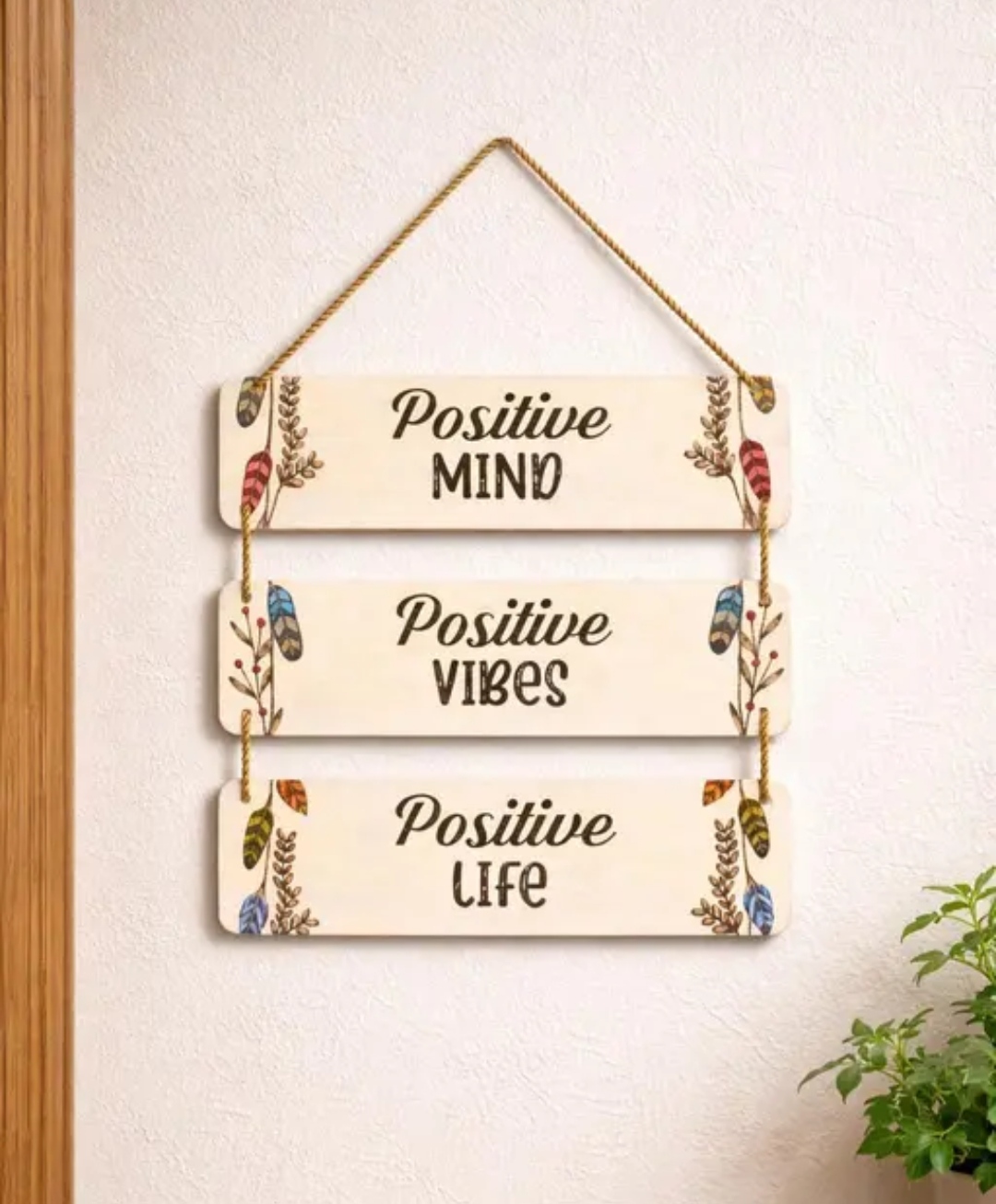 Motivational Decorative Wall Hanging for Home