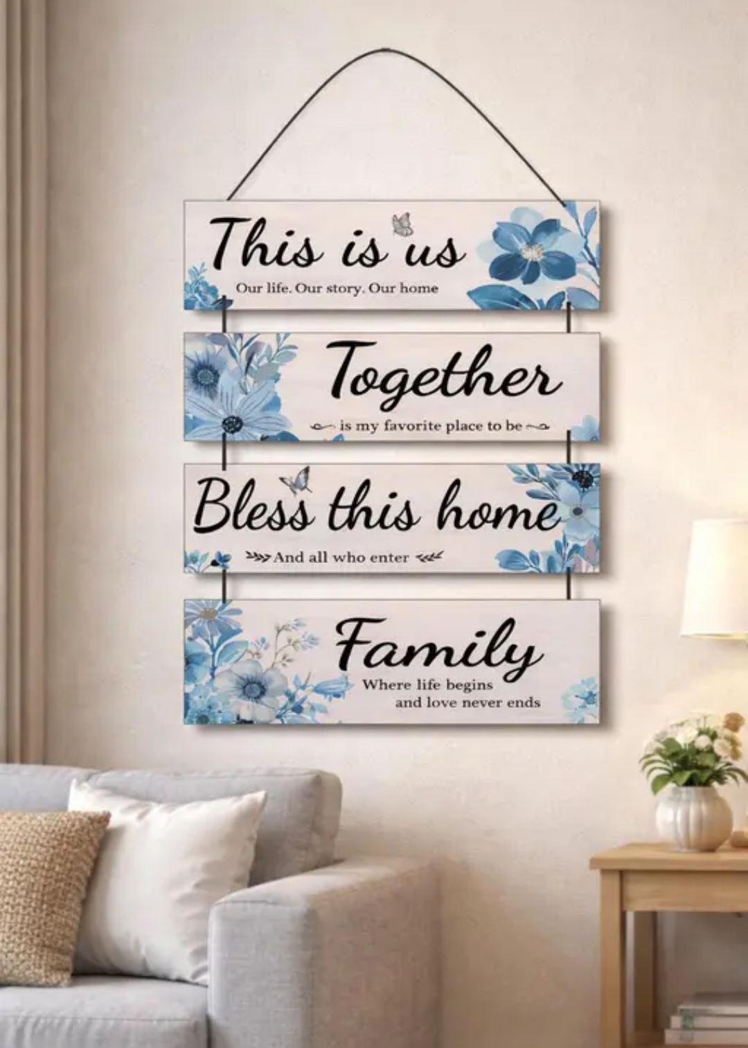 Motivational Decorative Wall Hanging for Home - Image 3