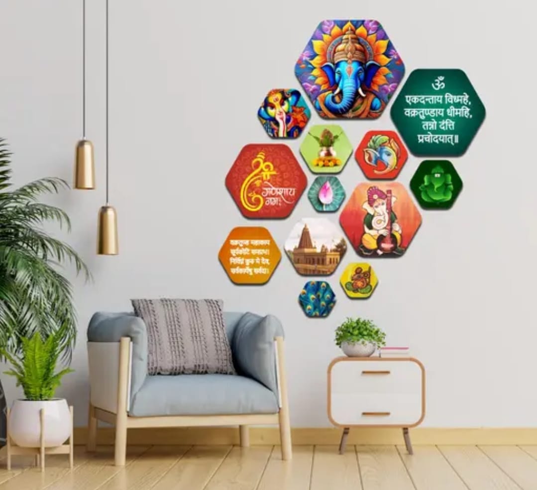 Ranova Wooden Wall Hangings - Image 2