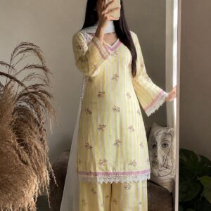Pastel Farshi Kurta Set – Effortless Elegance ✨
