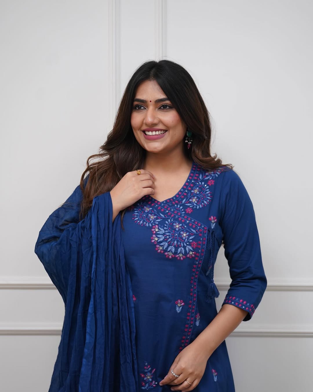 🌸Royal Bloom Embroidered Ethnic Set🌸 - Image 3